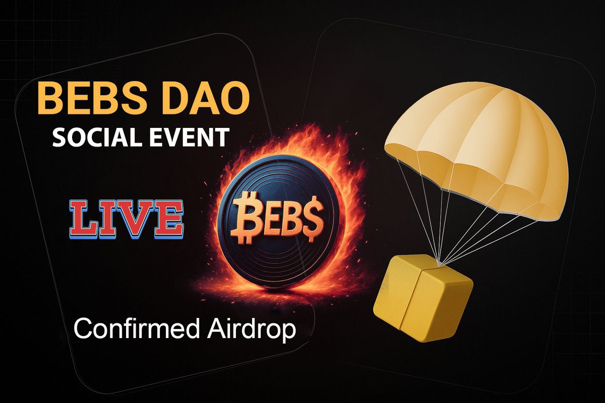 🚨@BebsDao HOT PROJECT LIKE AS #SOSOVALUE 

🎁The 90-Day Social Activity Event is officially LIVE! 

🌐 Join now: bebsdao.org/ref/MTMzMDE=

( Connect your Solana Wallet and do the tasks )

🪙 Start collecting the digital currency of the future — This isn’t just a crypto project,