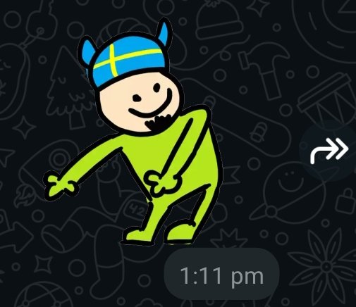 ddeaen's tweet image. my mom keeps sending this joel vinesauce whatsapp sticker how did she find this