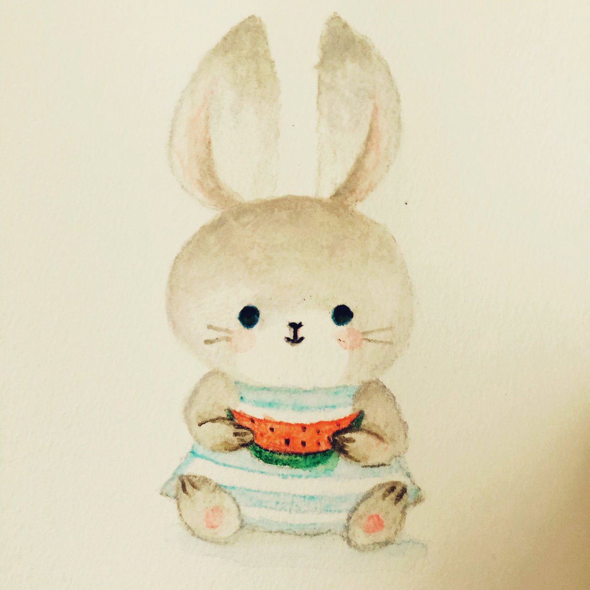 pani30's tweet image. 7月27日はスイカの日🍉