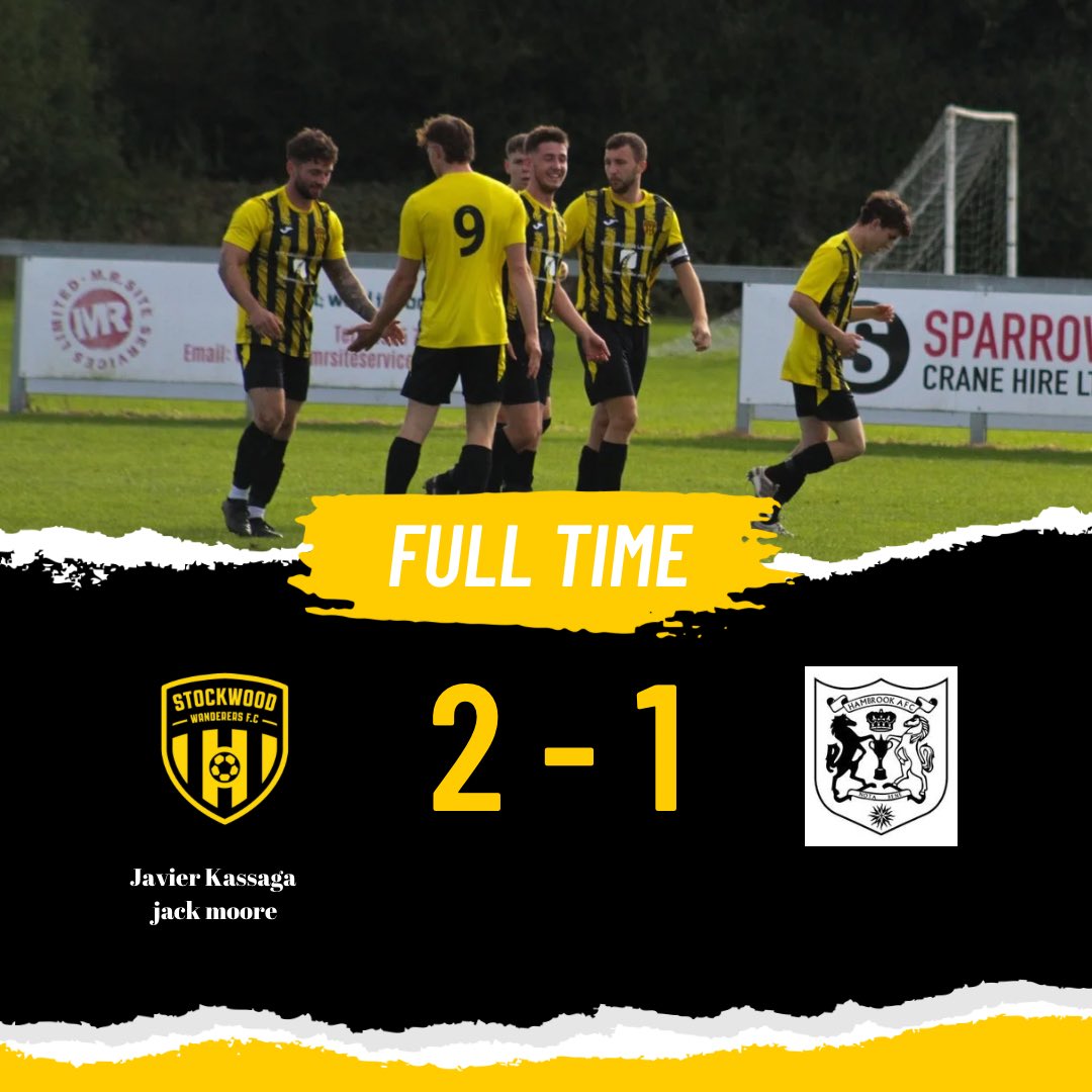 ⚫️🟡 yesterday the first team finished their pre season schedule with a 2-1 win, poor first half where we went in 1-1, better second half with a Moorey winner. Thank you hambrook for the game big test where we basically played 2 teams! All the best for the season! #UTW