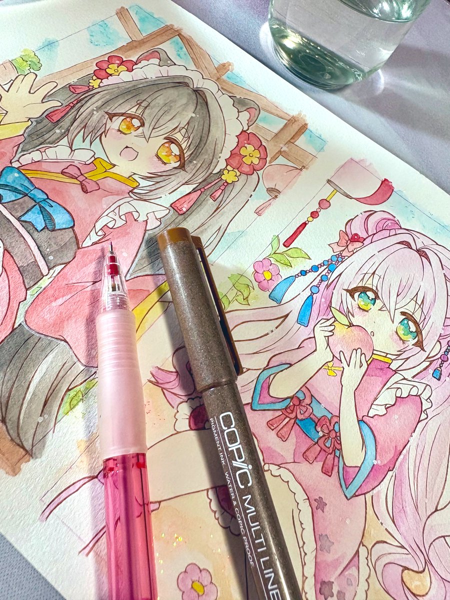 skm03Rp's tweet image. 色塗ったらはちゃめちゃ可愛いくなった！！！！！！！！！！！！！！！
ありがとう私！！！！！