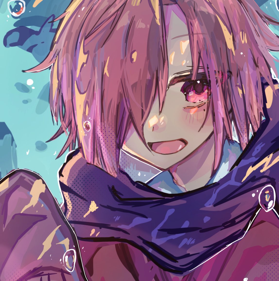 Kaaatiyu's tweet image. ばり過去絵
#地縛少年花子くん
#イラスト