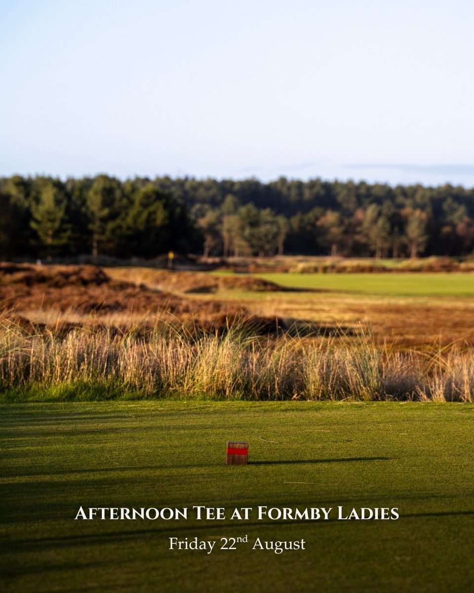 Less than a month to go until our next event — Afternoon Tee at <a href="/FormbyLadiesGC/">Formby Ladies Golf Club</a> 

🧵