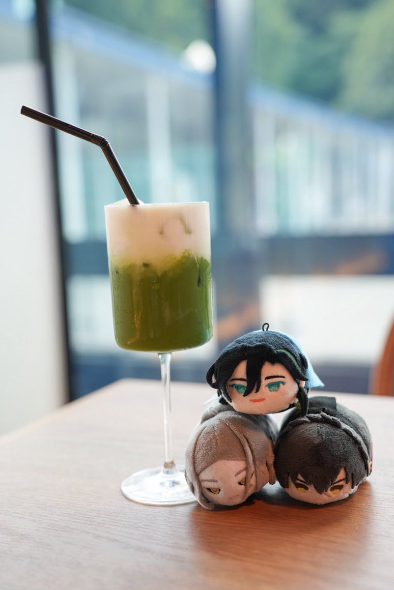 hawkstaruver_go's tweet image. 笹貫のコラボドリンクともち