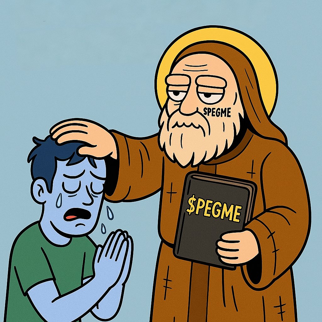 ForkFather's tweet image. $PEGME has no utility
No unlocks
No purpose
Just a mission to spiritually humble every jeet in the Sonic ecosystem