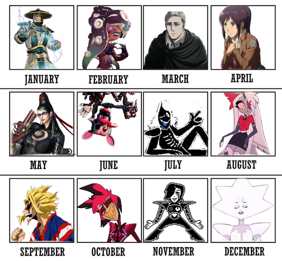 lightfuryraiden's tweet image. wanted to do this trend with oomfs! which fav of mine did u get?