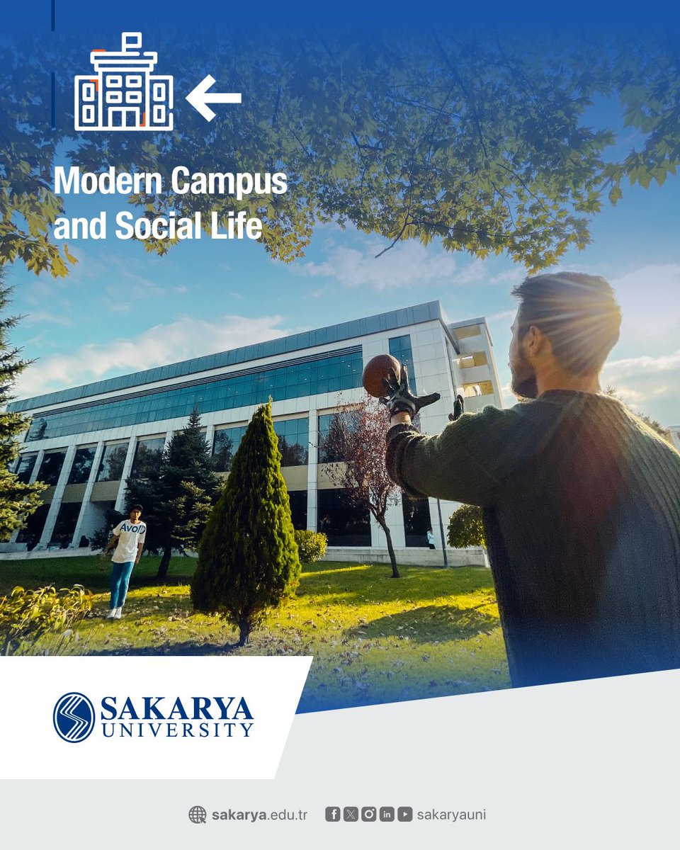 🌿 Sadece Okul Değil, Yaşam Alanı!
Sakarya Üniversitesinde eğitim; doğanın içinde, modern kampüs olanaklarıyla iç içe bir deneyim sunar! 🎓☕⚽

🌊 Sapanca Gölü manzaralı kampüs
🌳 Ağaçlarla çevrili ferah kampüs
☕ Sıcacık sohbetler için 7/24 açık Çınaraltı Kafe, Kahve Keyfi ve