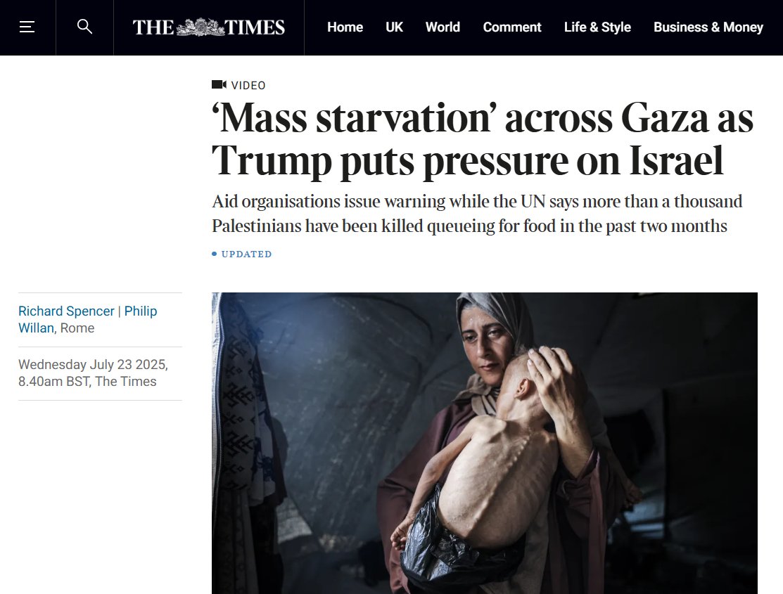 ymedad's tweet image. Attn: @RichardJSpencer
If there's 'starvation', odd that the brother looks fit (& the mother as well).
Are we missing something here?
We being fed lies?
Is there another story here?
@thetimes
More: david-collier.com/the-truth-behi…
The Truth Behind the Viral Gazan Famine Photo
@mishtal