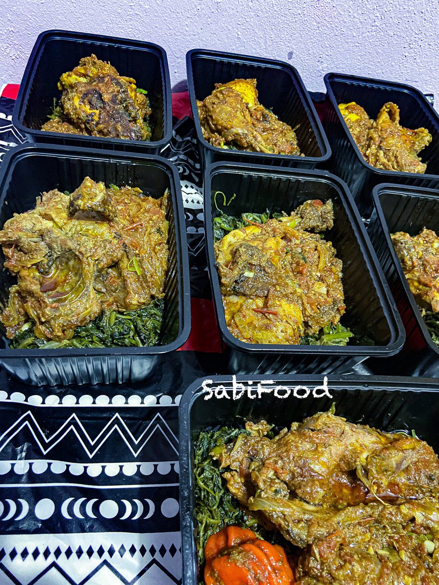 ambe_chanceline's tweet image. This week’s Menu at Sabi Foods 😋
Tuesday : Khati khati and fufu corn 1700/3200 XAF
Thursday : Fresh Cornchaff with red beans (dry fish, Canda and beef) 1500 XAF
Kindly preorder à day before.
Location: Yaounde, Mendong