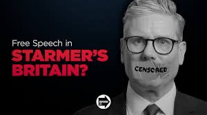 🚨 UK Alert: Freedom of speech is facing an existential threat! Laws like the Online Safety Act &amp; anti-protest measures are enabling censorship, policing thoughts on social media, and stifling dissent. 

This erodes democracy and once lost, it’s gone forever.

People must act
