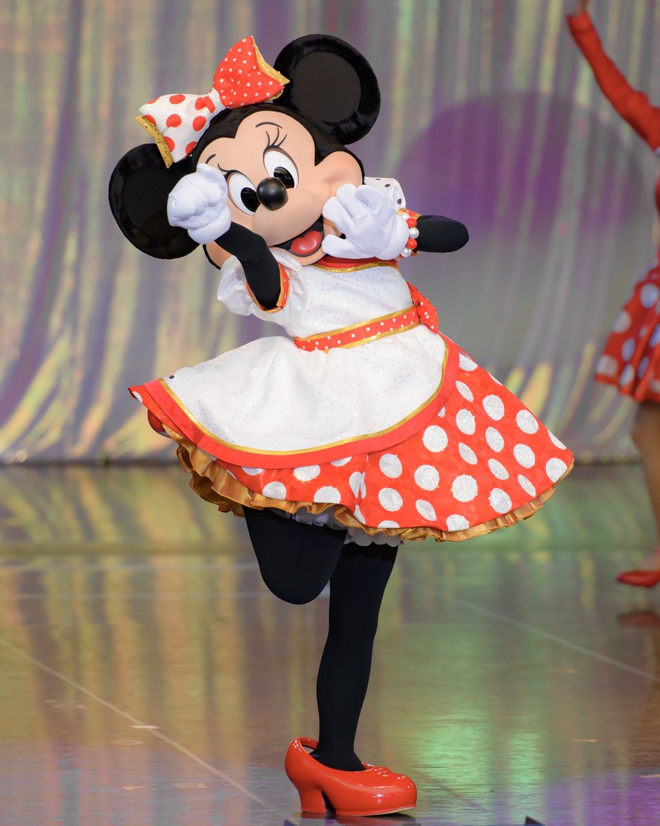 ミニーちゃんの水玉が大好き✨✨✨✨