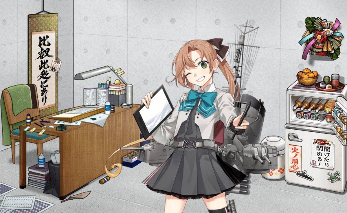 Iroh4xsu's tweet image. 原稿終わるまで出られない部屋