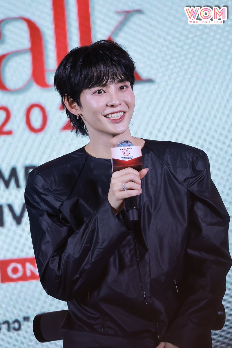 WOMENTERTAIN's tweet image. ‘ ปิง - นัท ’ ร่วมแชร์เรื่องราว สร้างแรงบันดาลใจ ในงาน Praew Talk 2025 &quot;The Empowering Conversation&quot; 💫

#PingOrbnithi #supanut
#PingNut #ปิงนัท
#PraewTalk2025