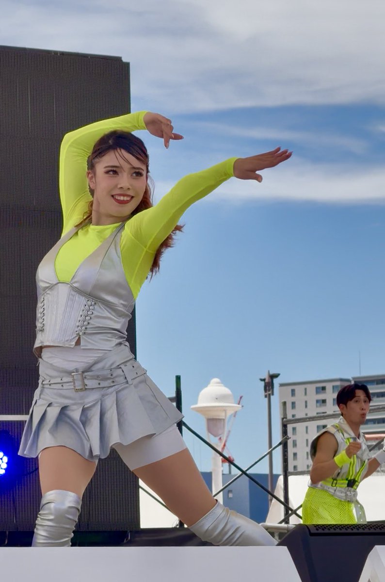 Stan333Snj's tweet image. 7/27 神戸みなとまつり
POP‼︎
かおりちゃん

お名前は知ってたけどしっかり見る機会がなかったから、こういう機会貴重…!
可愛くて心臓ギュッってなる💗