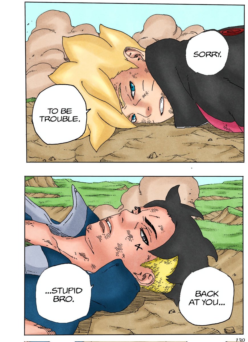 ima2nii's tweet image. My coloring💛 Boruto &kawaki 🎨
Sorry Bro
#Boruto
#BorutoTwoBlueVortex