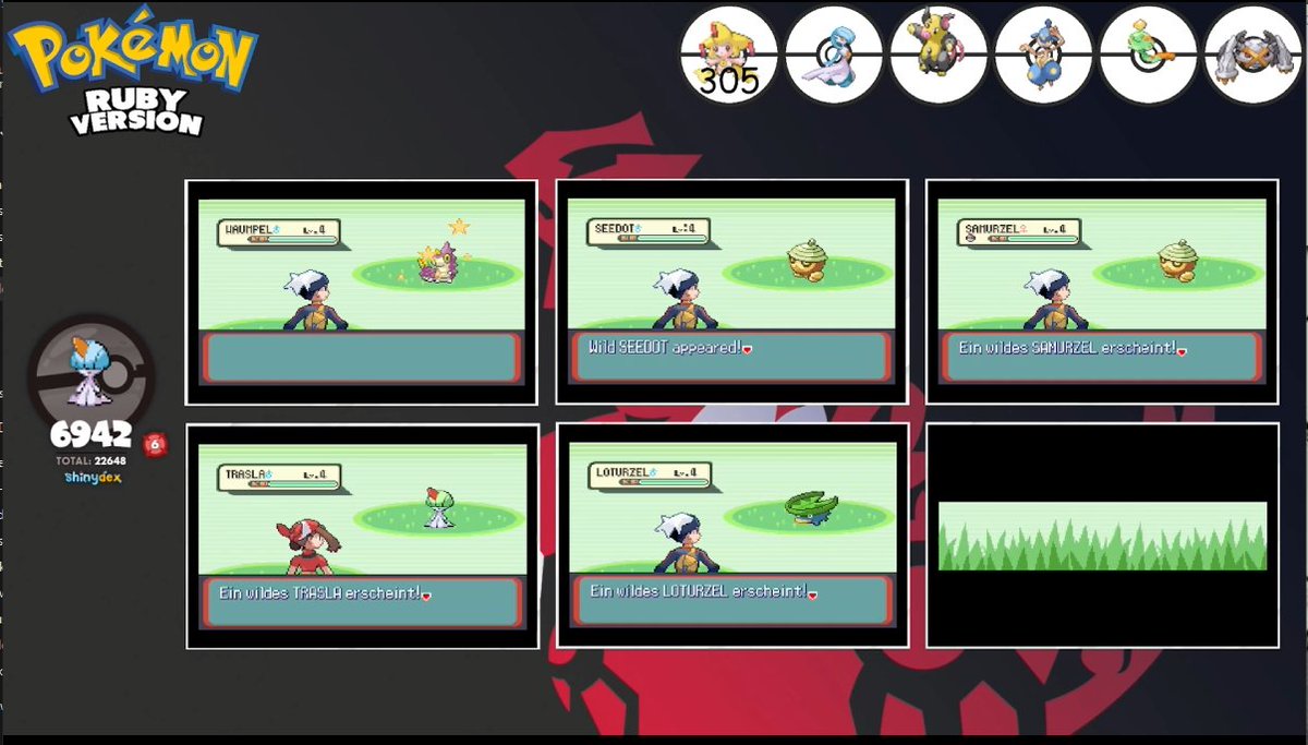 xGlumpf's tweet image. Shiny Wurmple after 6948 REc Phase 6 for Shiny Ralts