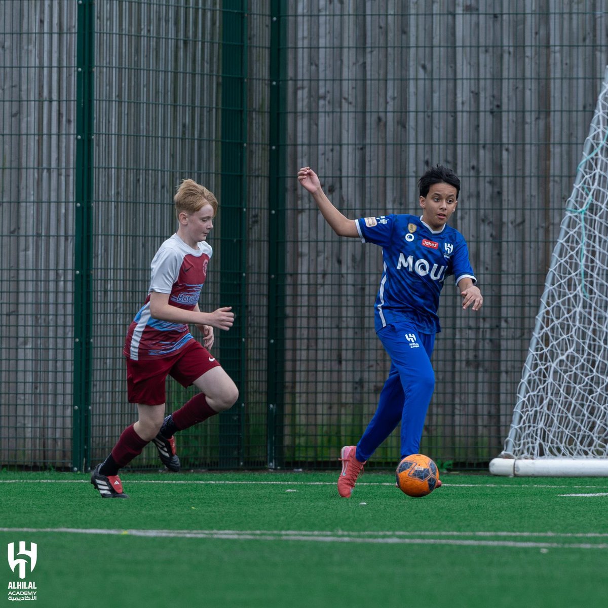 "أكاديمية الهلال U14" تنتصر على فريق "Richmond Rovers" بنتيجة 8-0 💙💪