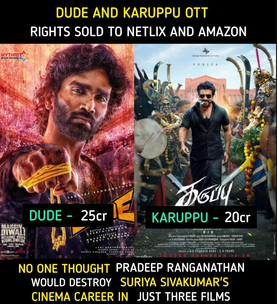 phoenix_viruman's tweet image. un @Suriya_offl range ithu than.. vikram ku competitor nu sollittu suththittu irukka..