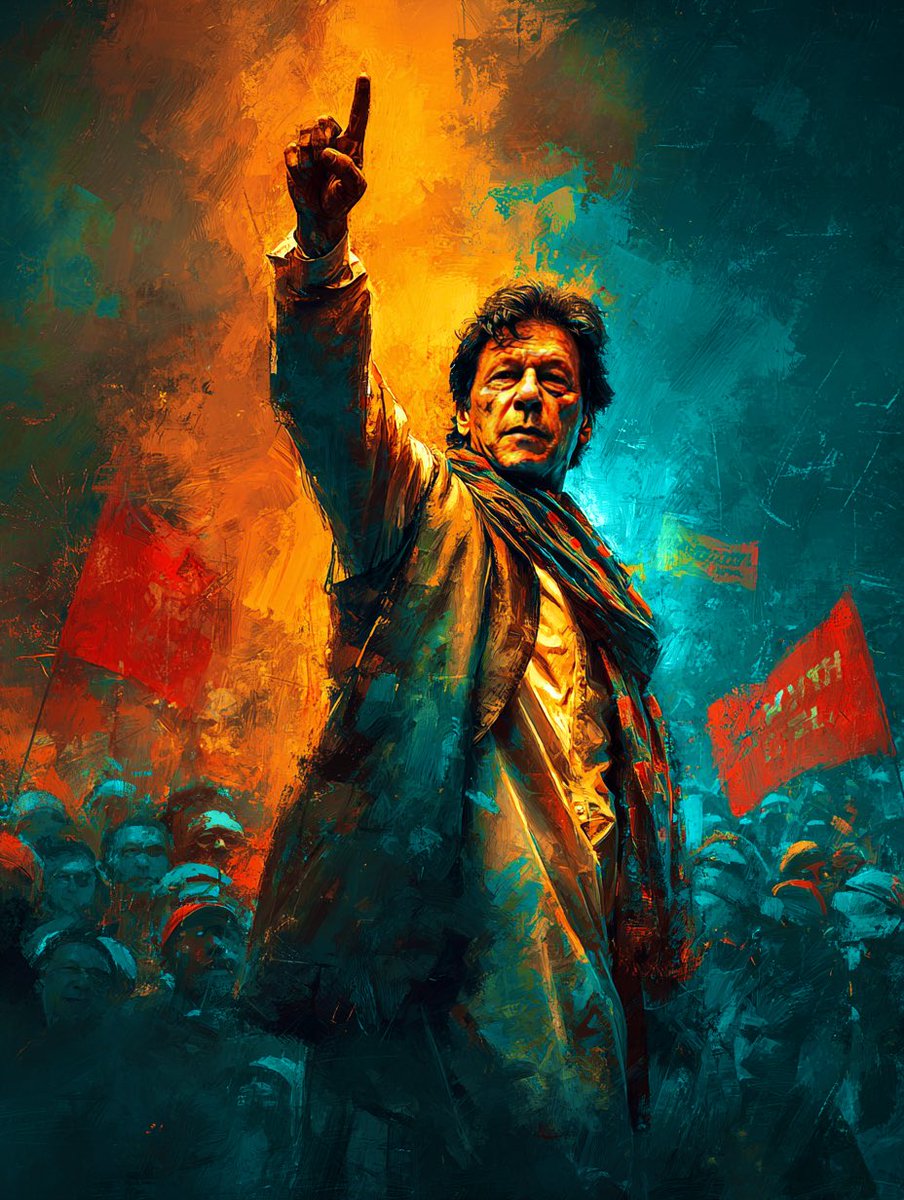 This is not the fall of a regime — this is the rise of a nation. A nation that refuses to forget who truly stood for it — Imran Khan.
#عوام_نکلے_گی_تخت_الٹے_گا 
#کپتان_نے_پکارا_ہے