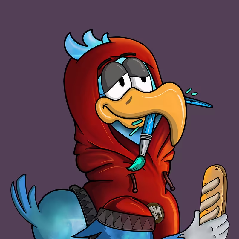 Just added one of these epic Albatross NFTs to our Dollz Hub Store for 3M $RUGZ!

Stake RugDollz, Doruzu and all your ETH/APE rugged NFTs to earn!

Make sure you go check these guys out! They're giving away an awesome Gobs on Ape! 🪽