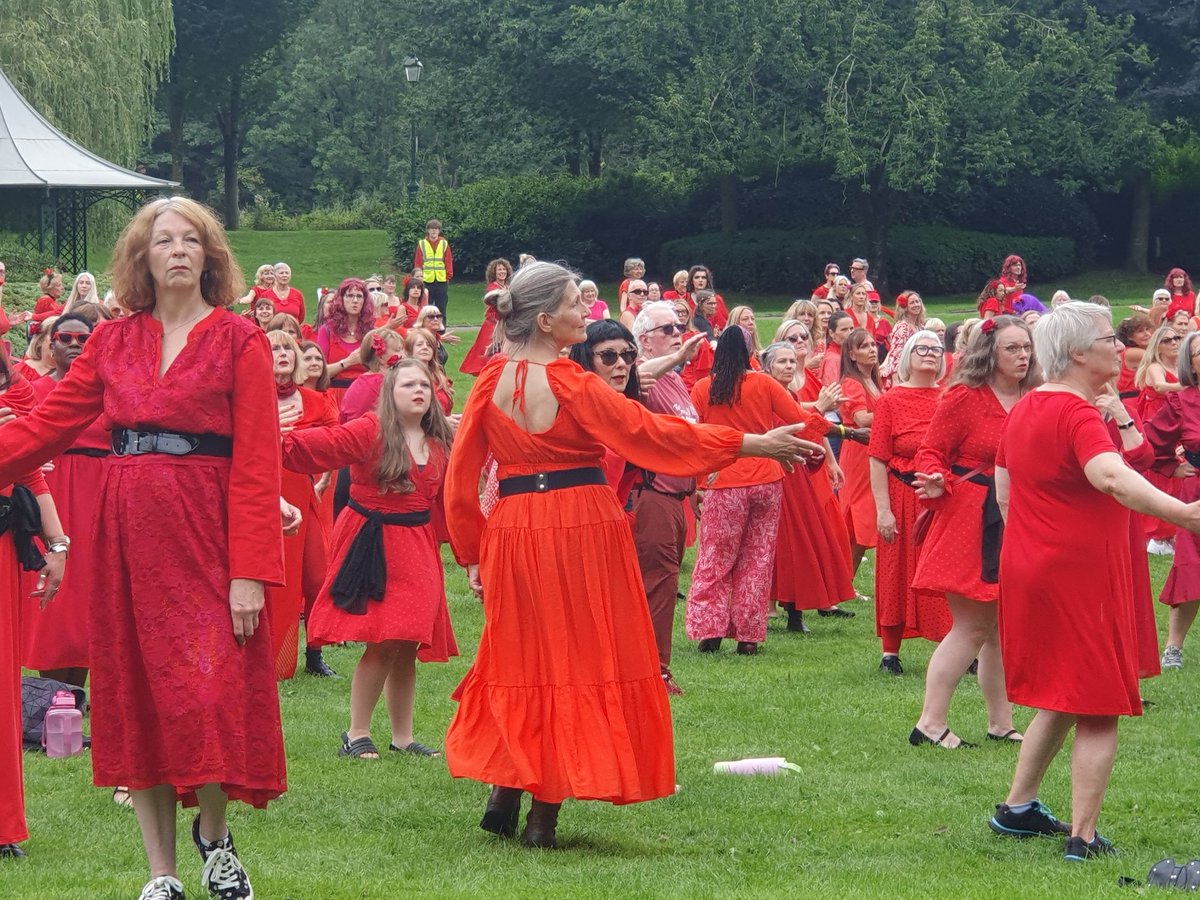 So many people taking part in Wuthering Heights