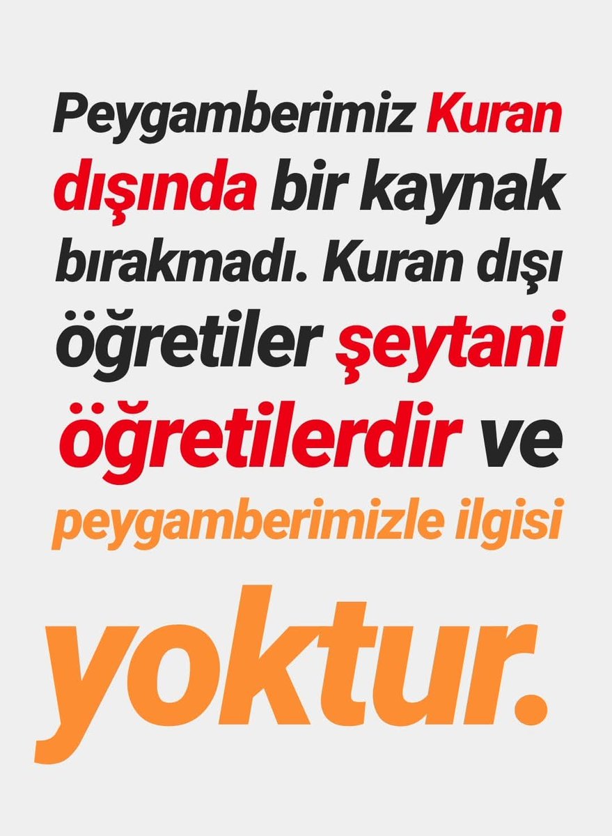 Kuran'daki Gerçek Din (@kurangercekleri) on Twitter photo 