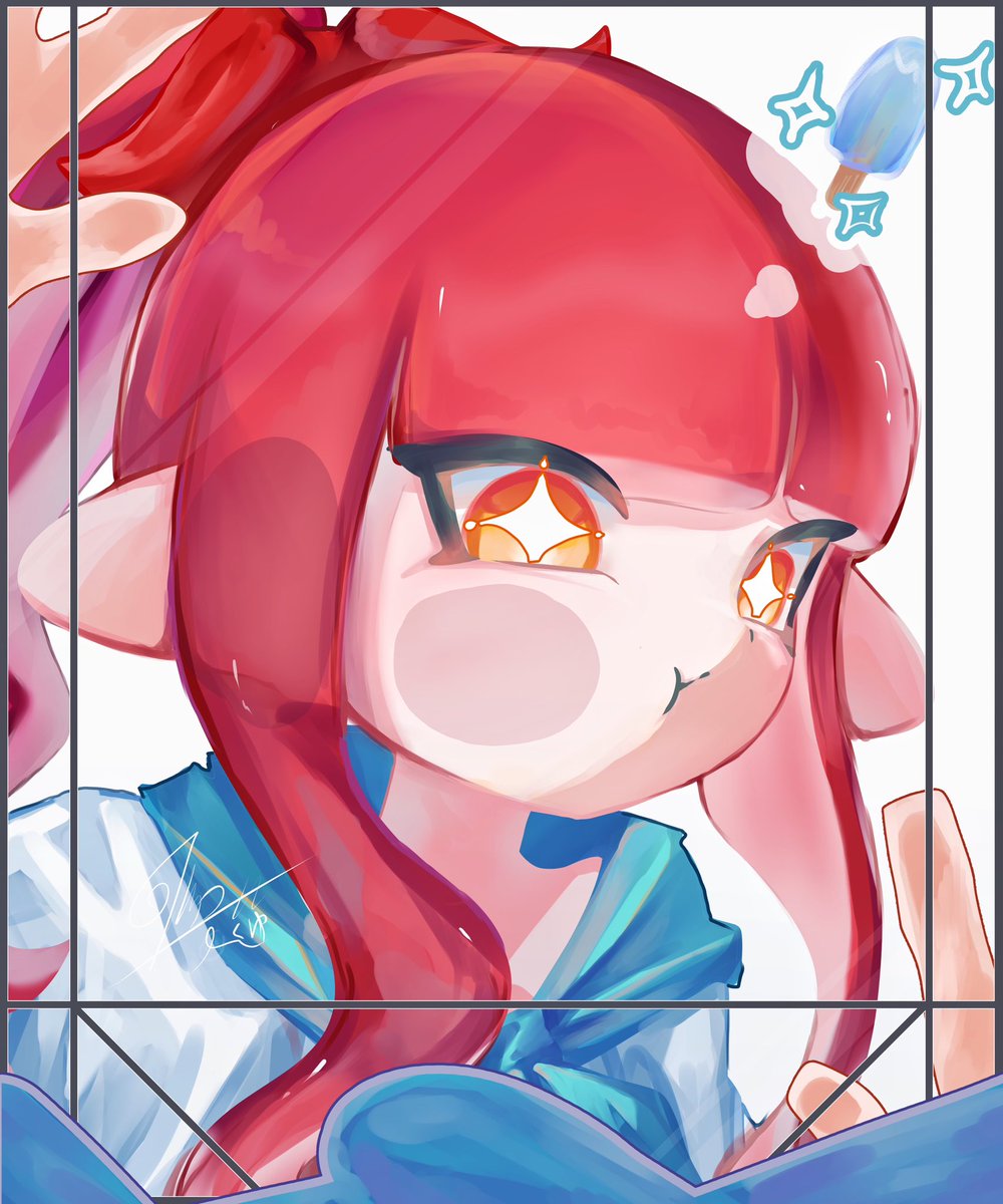 Catser_mr's tweet photo. 再調整
 #スプラトゥーン
 #スプラトゥーン絵描きさんと繋がりたい https://t.co/hDBO0un8YD