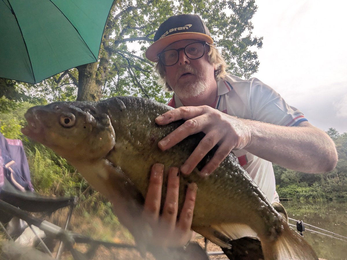 Good to get back to the pond after a month off, not as busy as I would've liked but happy with these two.