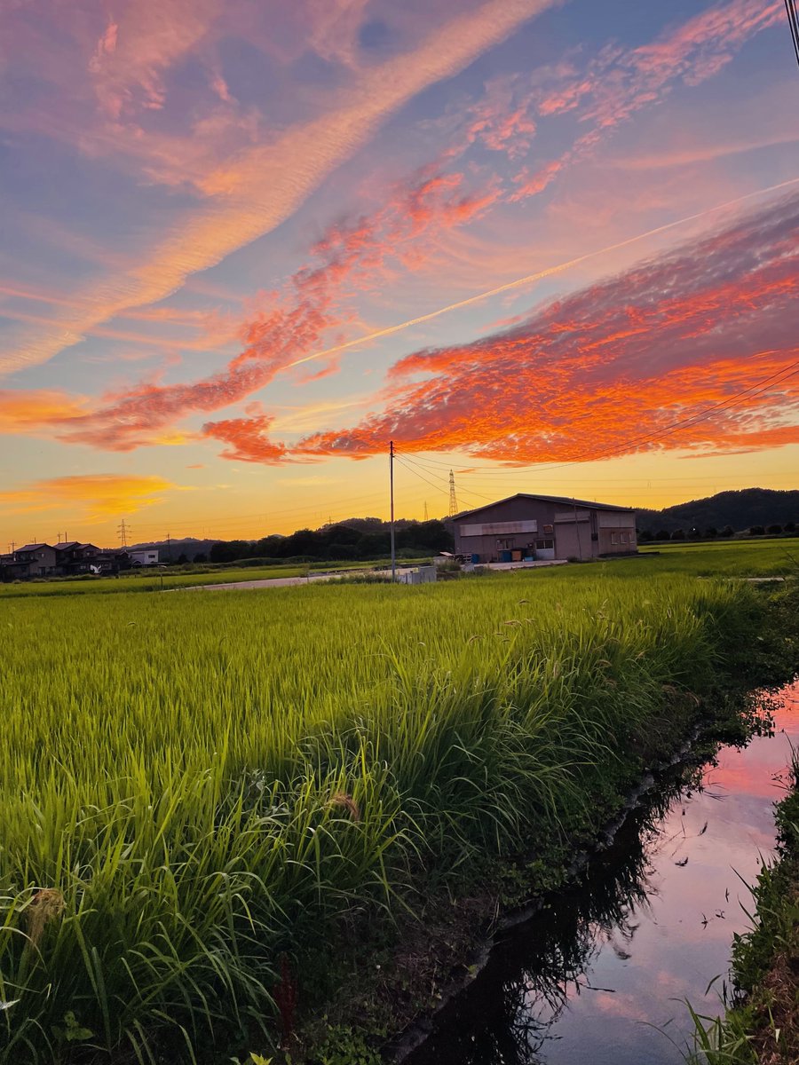 __taka23__'s tweet image. すごい夕空でした

#富山県