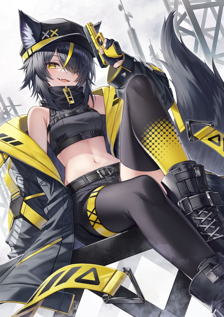 tyabaneko22's tweet image. #skeb 🔫💛🖤