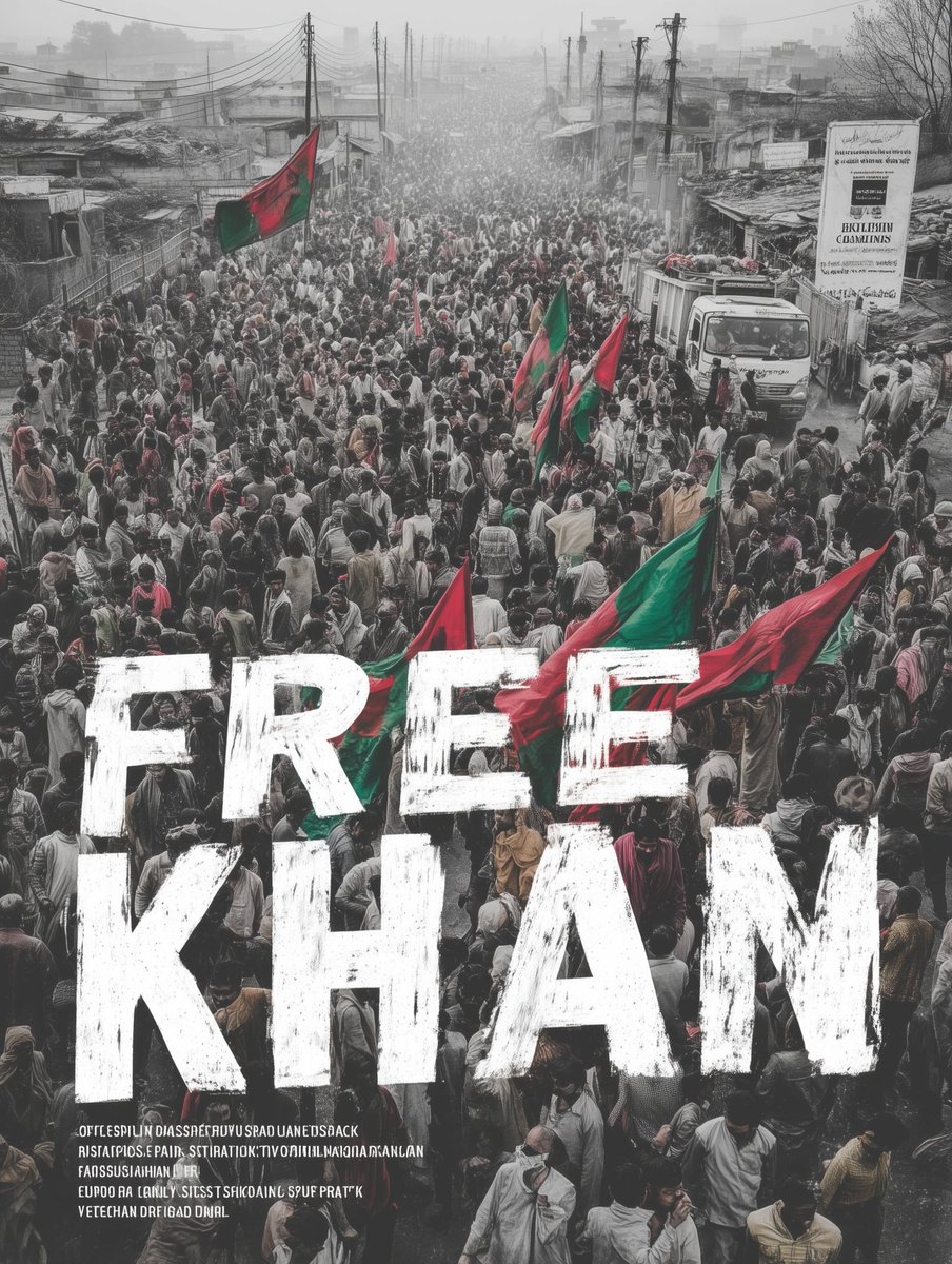 This is not a protest. This is a movement of awakening. And at its core is a man who gave everything for truth and justice — Imran Khan.
#عوام_نکلے_گی_تخت_الٹے_گا 
#کپتان_نے_پکارا_ہے