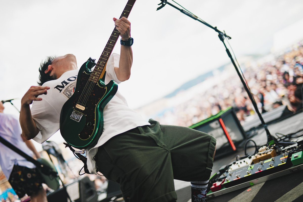 04LS_nagoya's tweet image. 【ライブ終了!】
■7/27(日)秋田県男鹿市船川港内特設ステージ
『OGA NAMAHAGE ROCK FESTIVAL vol.14』
男鹿フェス最高でした!
ありがとうございました👹⚡️
📸ヤマダマサヒロ