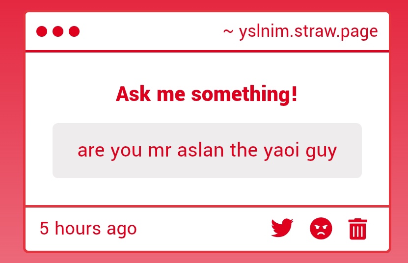 yslnim's tweet image. before you ask questions like this can you take a look at both of our accounts and tell me if we are alike in any way