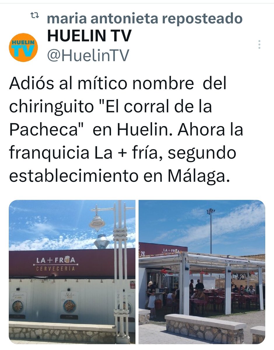 NachoRomera1's tweet image. Muy raro lo de este chiringuito
Antigua ubicación del Rocamar
@malaga los retiró todos en San Andrés y misericordia
Se construyeron todos al igual,para crearlos uniformes
De quien es?
Quién lo autorizó?
Este no rompe la estética?
Como se argumento con los anteriores?🤔