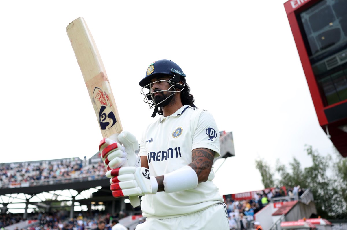 - Hundred in 1st Test.
- Fifty in 2nd Test.
- Hundred in 3rd Test.
- 90 runs in 4th Test.

KL RAHUL IS RULING THE ENGLAND TOUR, THE MAIN MAN IN OVERSEAS TESTS. 🔥