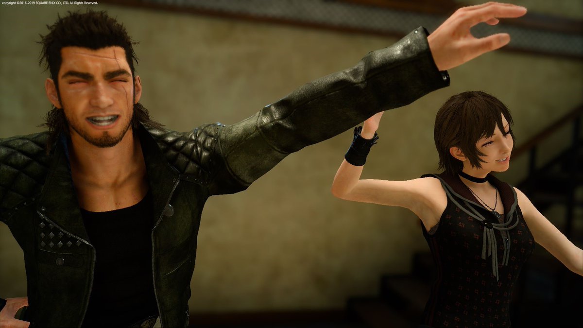 May81805330's tweet image. プロンプト先生が最高の兄妹を撮ってくれた

#FF15 #FFXVWindowsEdition