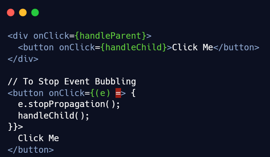 roneeey_09's tweet photo. What is Event Bubbling in JavaScript ?

Best explanation will be appreciated 👏

Example 👇👇 https://t.co/4AmsKLihXp