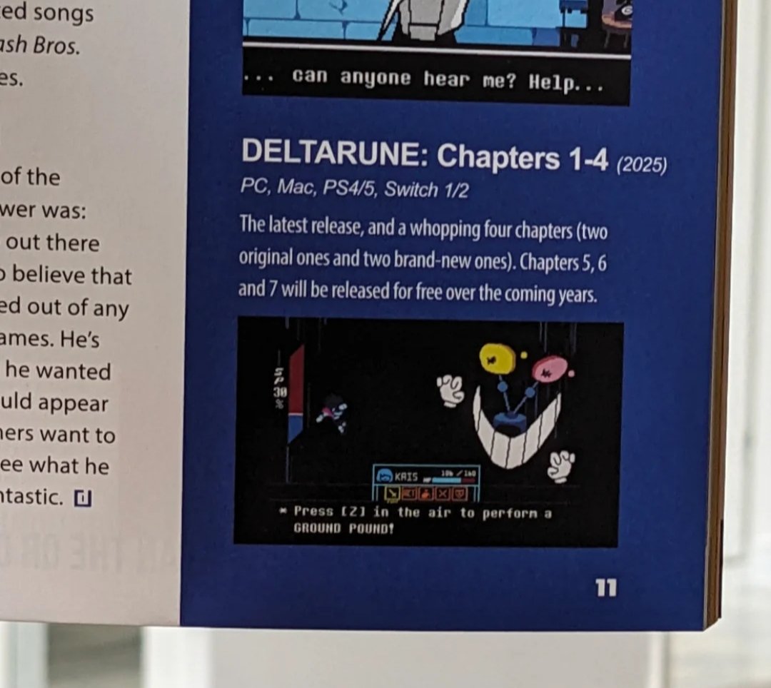 just saw this online
y'know there might be a slight error in this official Toby Fox interview with Debug Magazine