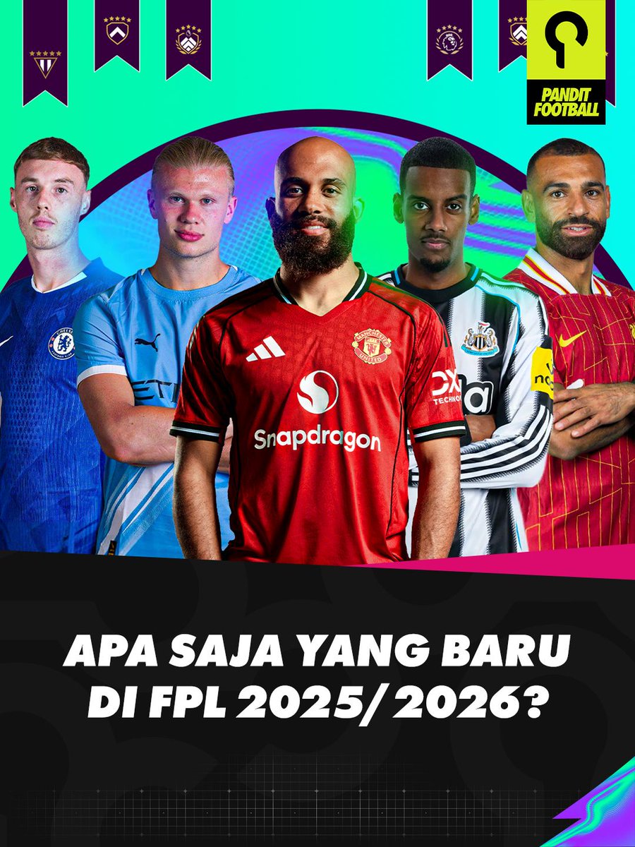 Ada beberapa perubahan besar yang bikin FPL musim 2025/2026 jadi makin menarik. Perubahan mana yang paling kalian suka?