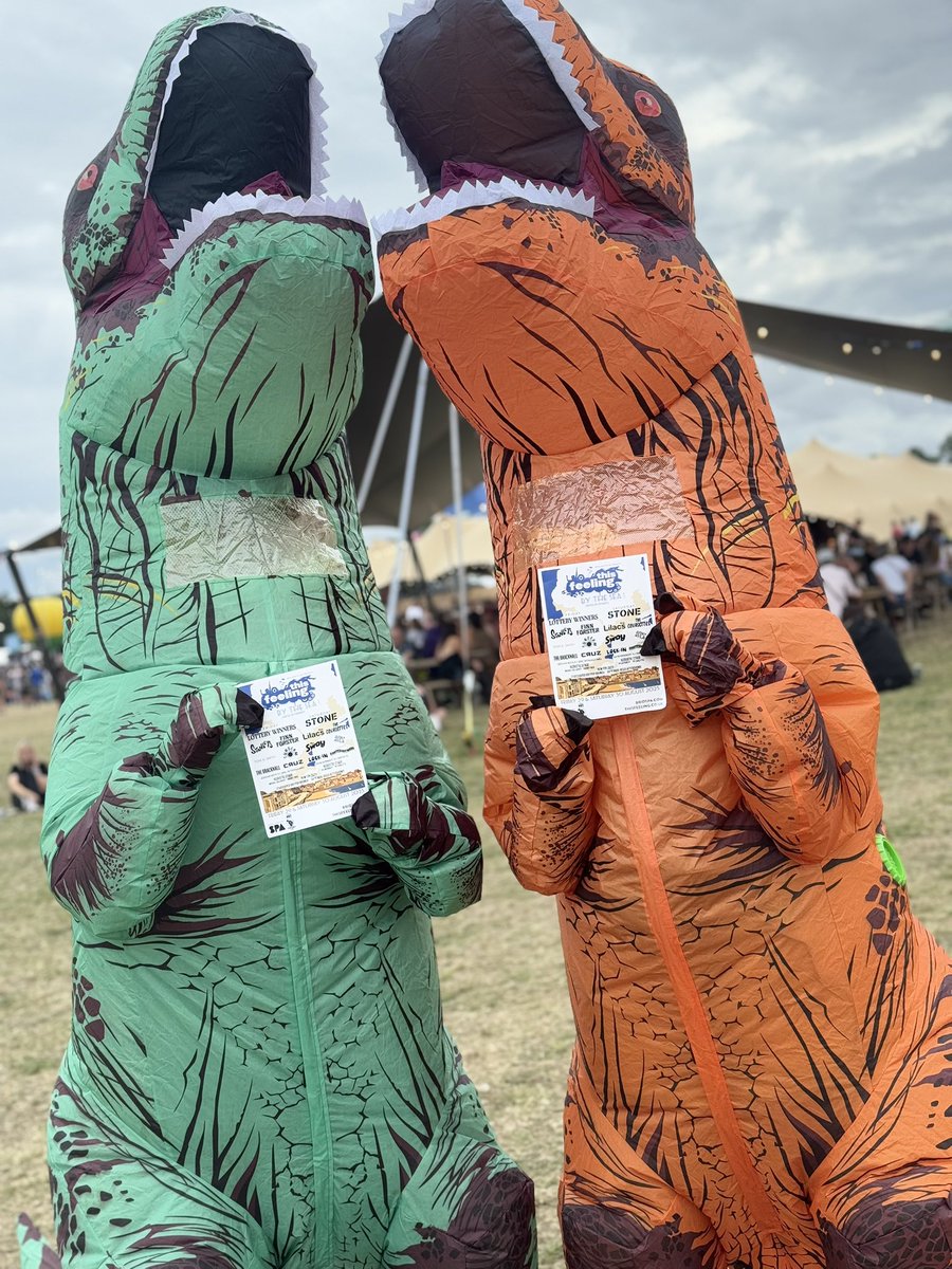 ♥️ℕ𝕚𝕞𝕒 ℂ𝕙𝕒𝕡𝕡𝕖𝕝𝕝 ♥️ (@nemochappell) on Twitter photo Great time at Truck festival so far. A fantastic line up on the <a href="/This_Feeling/">This Feeling</a> stage so far 🔥
Fab to see some of the TF By the Sea bands playing here. If you want to have a “dino-mite” time, grab some tickets before they go 🙌🏻
🎫: thisfeeling.co.uk/bythesea/ Great time at Truck festival so far. A fantastic line up on the <a href="/This_Feeling/">This Feeling</a> stage so far 🔥
Fab to see some of the TF By the Sea bands playing here. If you want to have a “dino-mite” time, grab some tickets before they go 🙌🏻
🎫: thisfeeling.co.uk/bythesea/
