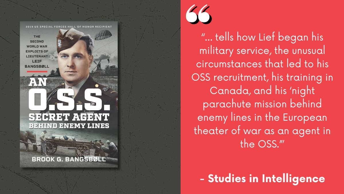 Frontline_Books's tweet image. #BookReview π An O.S.S. Secret Agent Behind Enemy Lines β The Second World War Exploits of Lieutenant Leif BangsbΓΈll by Brook G BangsbΓΈll β¨
π buff.ly/78xyw3M