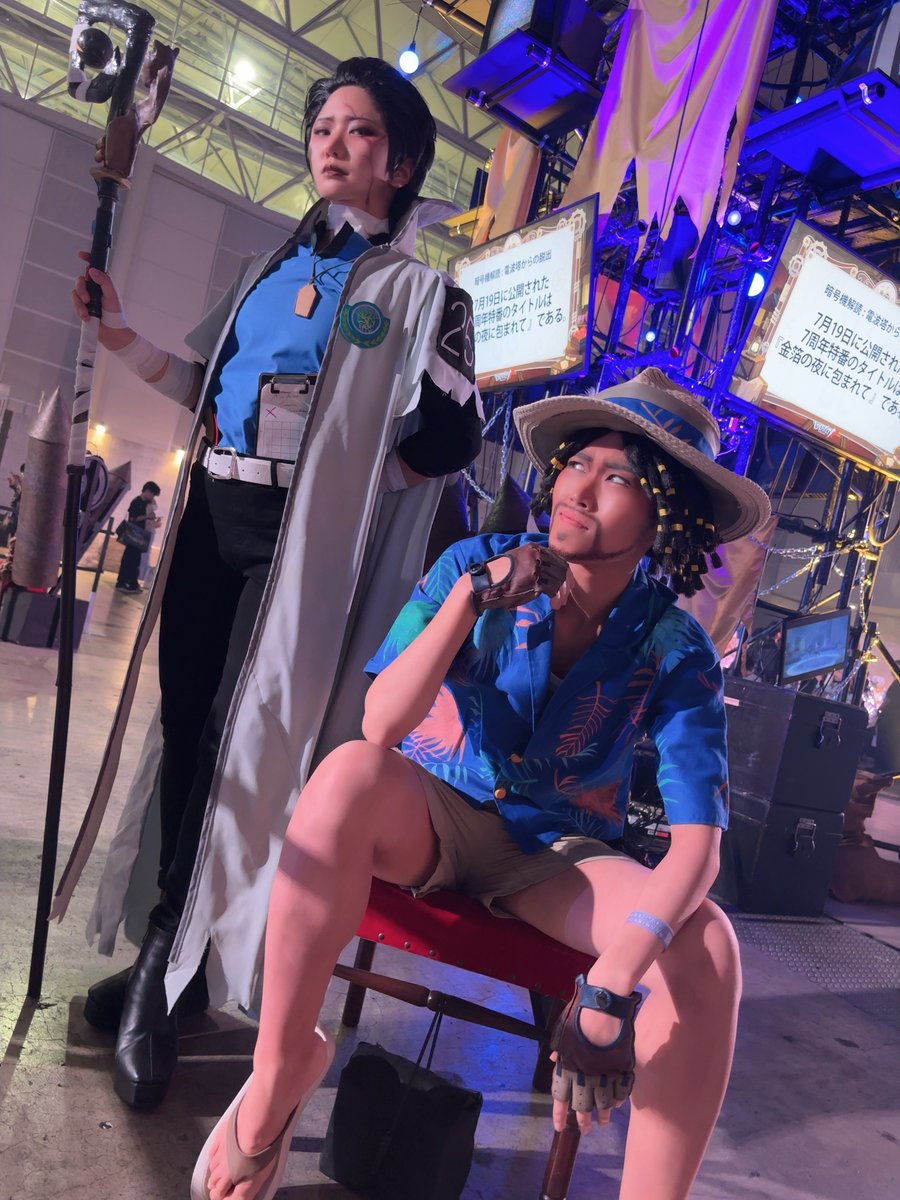 anan_iV's tweet image. 【cosplay】identity V
本日人生初のIJLでした…!
沢山の方とお話したりお写真撮ったり…とっても楽しかったです!!
試合も初めて生で観戦したけど凄かったな〜🔥
全ての皆様に感謝!お疲れ様でした!
一日付き合ってくれた黒藻ボーイありがとね🤠
#第五人格7周年
#第五人格DigDigSeven