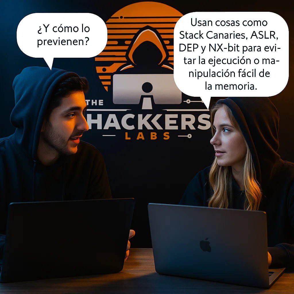thehackerslabs's tweet image. 🔍 ¿Qué es un Buffer Overflow? Explicación clara y rápida para profesionales de la ciberseguridad

linkedin.com/posts/the-hack…

🔐 #Ciberseguridad #BufferOverflow #HackingÉtico #Infosec #ExploitDevelopment #SeguridadInformática #CyberSecurity #DevSecOps #MemoryManagement #SecureCodin