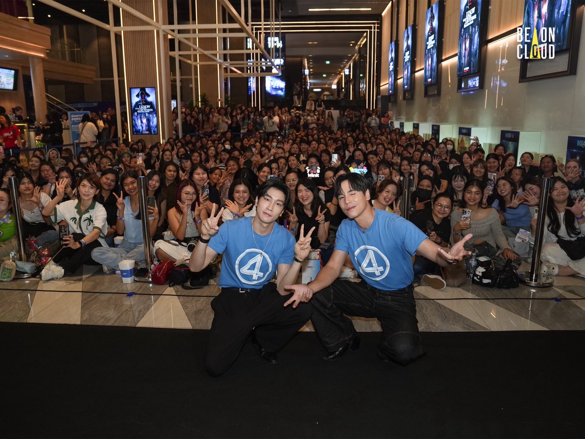 beoncloud_th's tweet image. เจษ-ไบเบิ้ล ร่วมงาน SF FRIENDS SCREENING ‘The Fantastic Four: First Steps’ 📸
#SFFriendsScreening