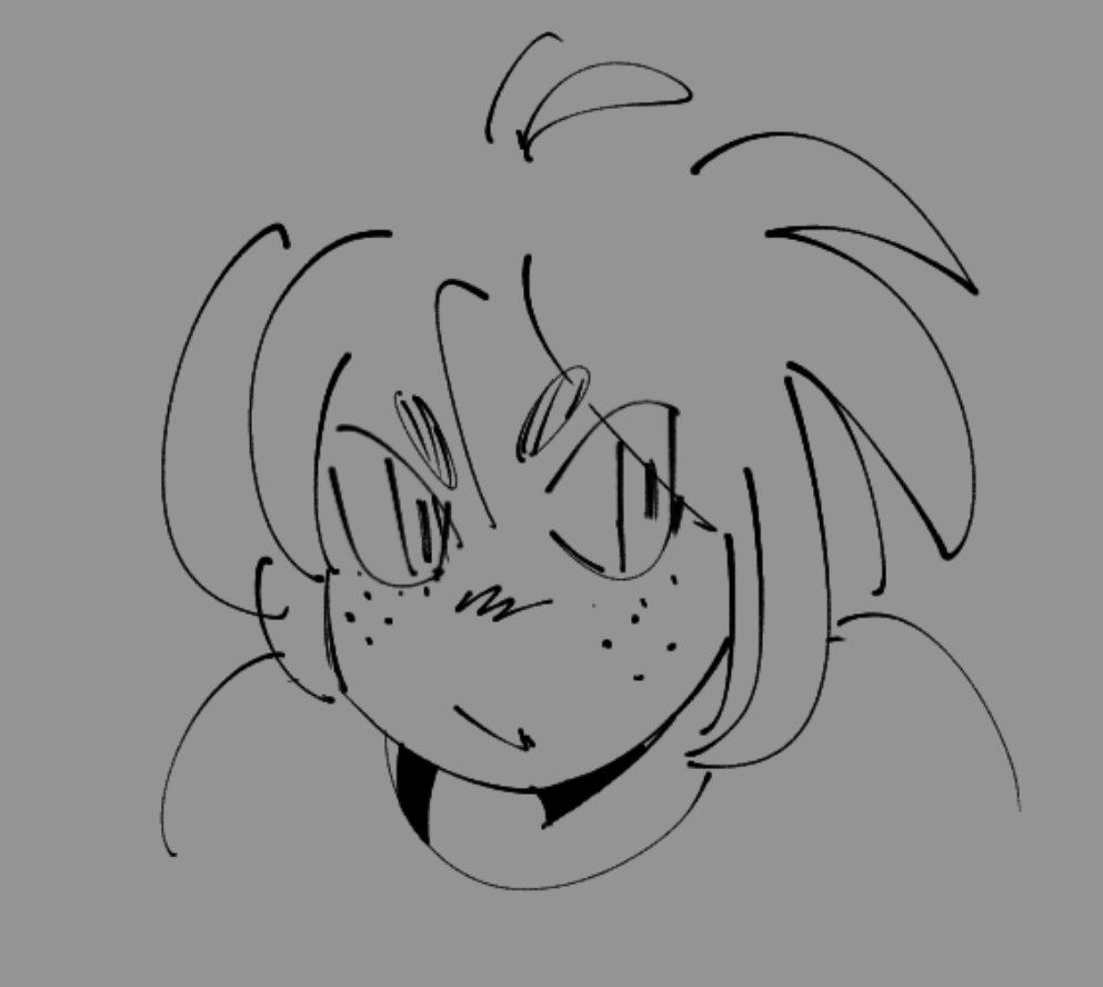 glittrbuh's tweet image. Little doodle for her one fan