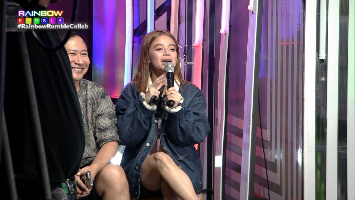 RainbowRumblePH's tweet image. Nandito rin sa #RainbowRumble ang isa pang Housemate ni Kuya na si Bianca De Vera para sumuporta sa mga Kapuso Housemates! #RainbowRumbleCollab 🌈💪🏻