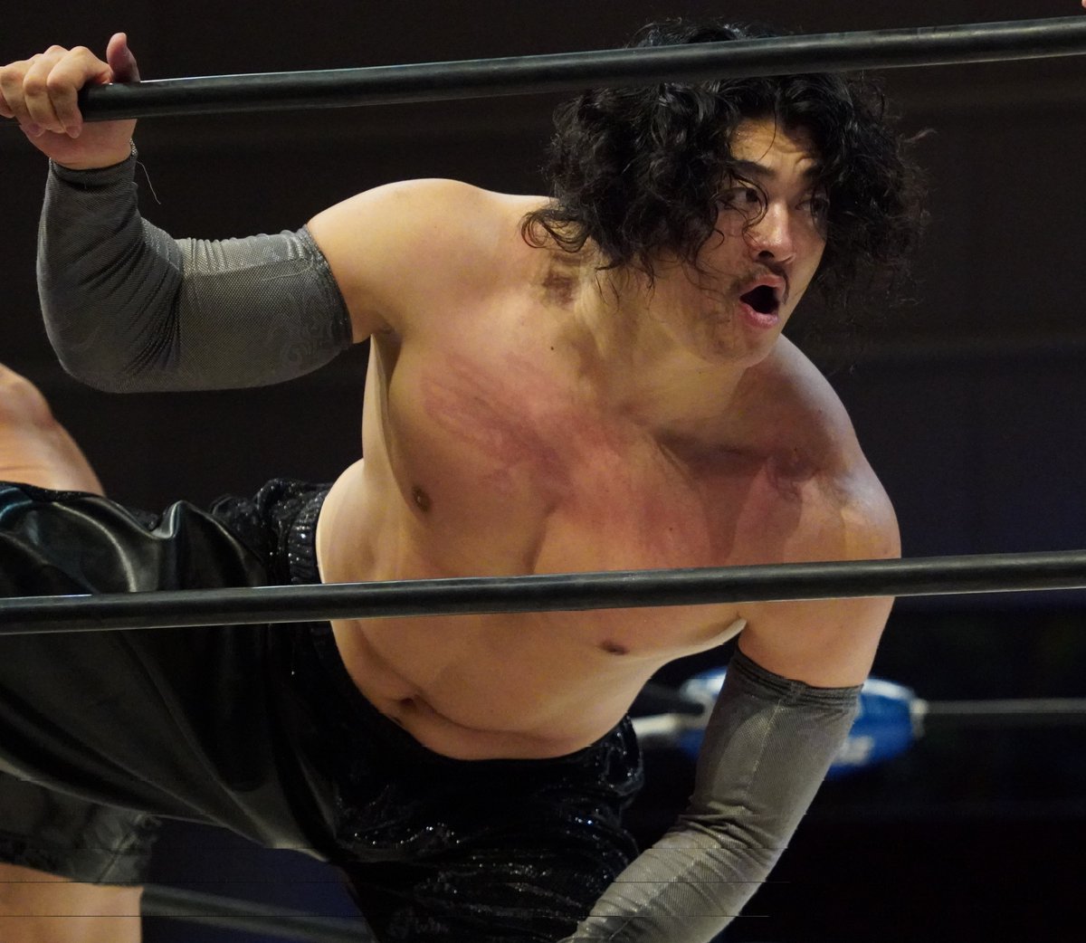 talinew5118nao's tweet image. 2025.7.26 NOAH 京都KBSホール
#OZAWA 選手

途中までだけど旋風脚撮れてた😆

#noah_ghc