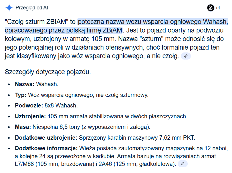TrompBK's tweet image. Szukałem swojego starego newsa o rodzinie Szturm i wpisałem "czołg szturm zbiam" w google. No i okazuje się, że Andrzeje to nie tylko robią korektę, artykuły, ogarnianie biznesów itp.: