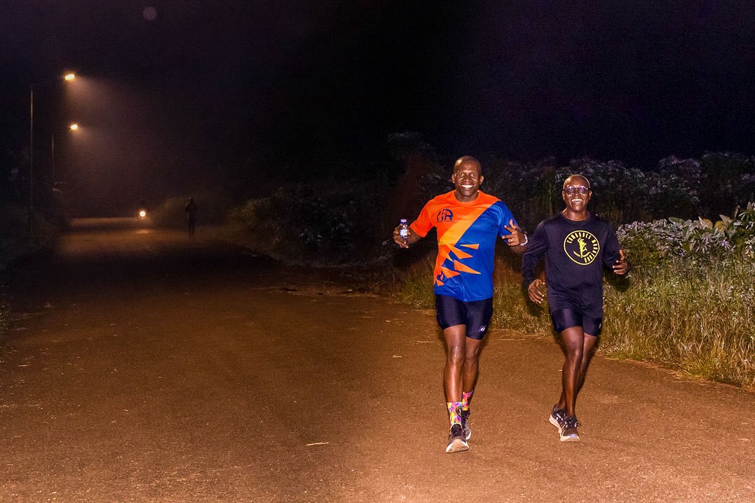 MosesRutahigwa's tweet image. HM @rkabushenga and I ensured that no runner was left on the road. We were the last to arrive after guiding the final three runners to safety. What a beautiful evening it was!