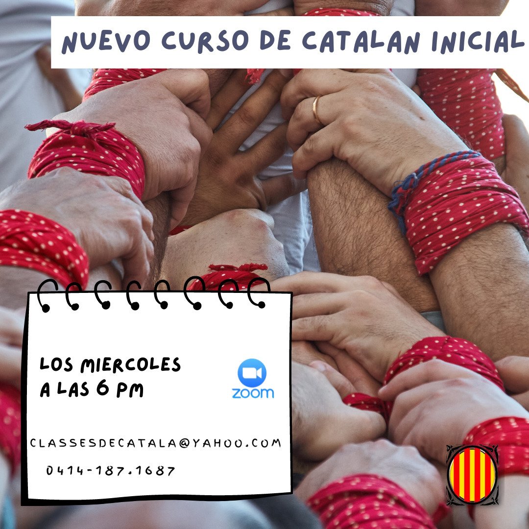FIEC1's tweet image. Cada dimecres a les 18.00 (hora de Veneçuela) tenen l'oportunitat d'aprendre català amb el 'Curso de catalán inicial' vía zoom. Cal donar suport a totes les iniciatives d'ensenyament de la llengua en orígen i, en particular, als països dels que procedeix una gran part de…